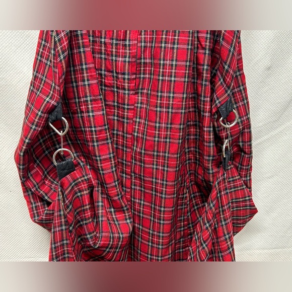 Lip Service Red Asymmetrical Dress - Picture 6 of 12